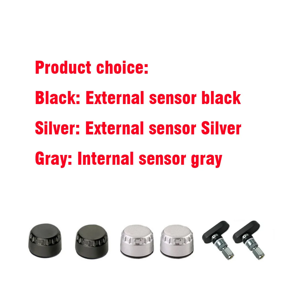 TPMS M3X control presión neumáticos moto LCD exterior impermeable - imagen 2