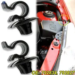 Soporte varilla capó con clip y abrazadera – Peugeot 206 Partner B9