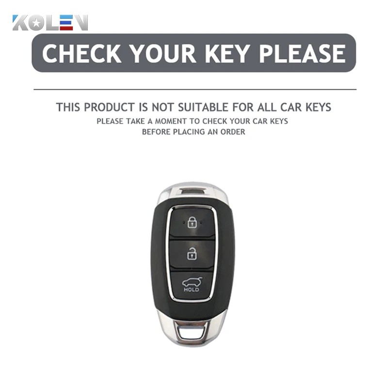 Funda de TPU para llave de coche Hyundai i30, Kona y Elantra - imagen 3