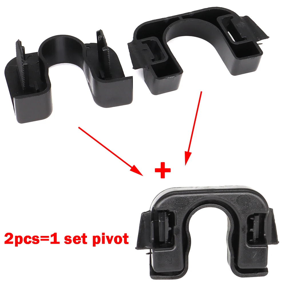 Juego para Nissan Qashqai Dualis J10 2006-2013, cubierta de carga, clips de estante de paquete, montaje de soporte pivote 2007 2008 2009 2010 2011 2012 - imagen 2