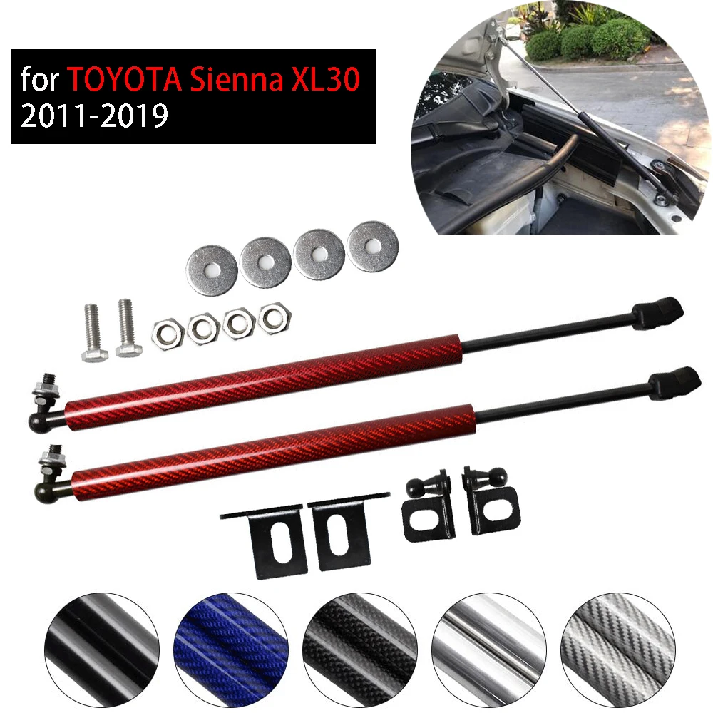 Soportes de gas para capó Toyota Sienna XL30 2011-2020 - imagen 3