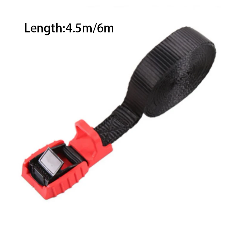 Correa de amarre con trinquete de nailon y hebilla de aleación