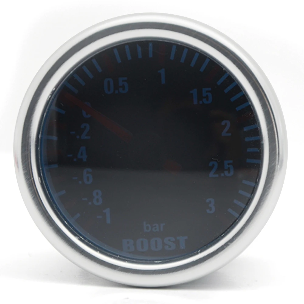 Manómetro turbo mecánico 3 BAR rosca 2" 52mm LED universal - imagen 3