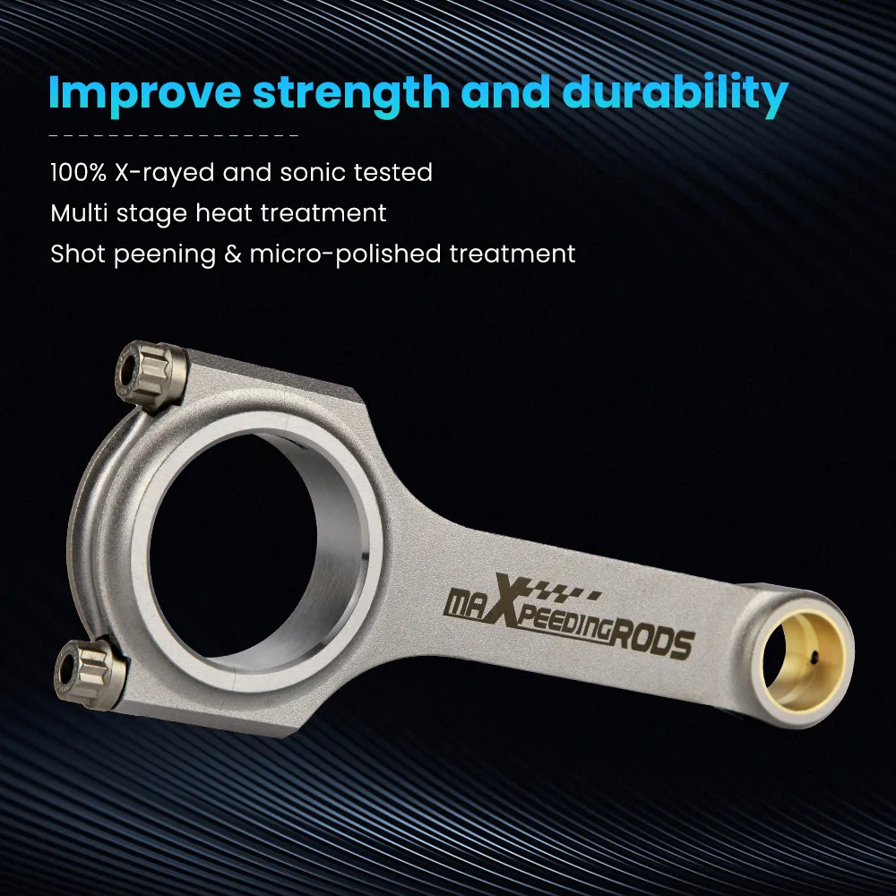 Bielas ARP 2000 de motocicleta con pernos para Honda Acura K24 - imagen 4