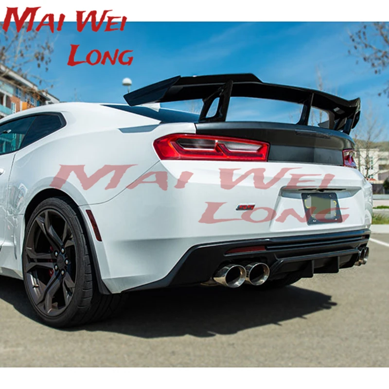 Alerón trasero negro estilo ZLE para Chevrolet Camaro 2016-2019 - imagen 2