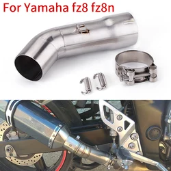 Silenciador slip-on Yamaha FZ8N y FZ8/FZ800 con tubo de enlace