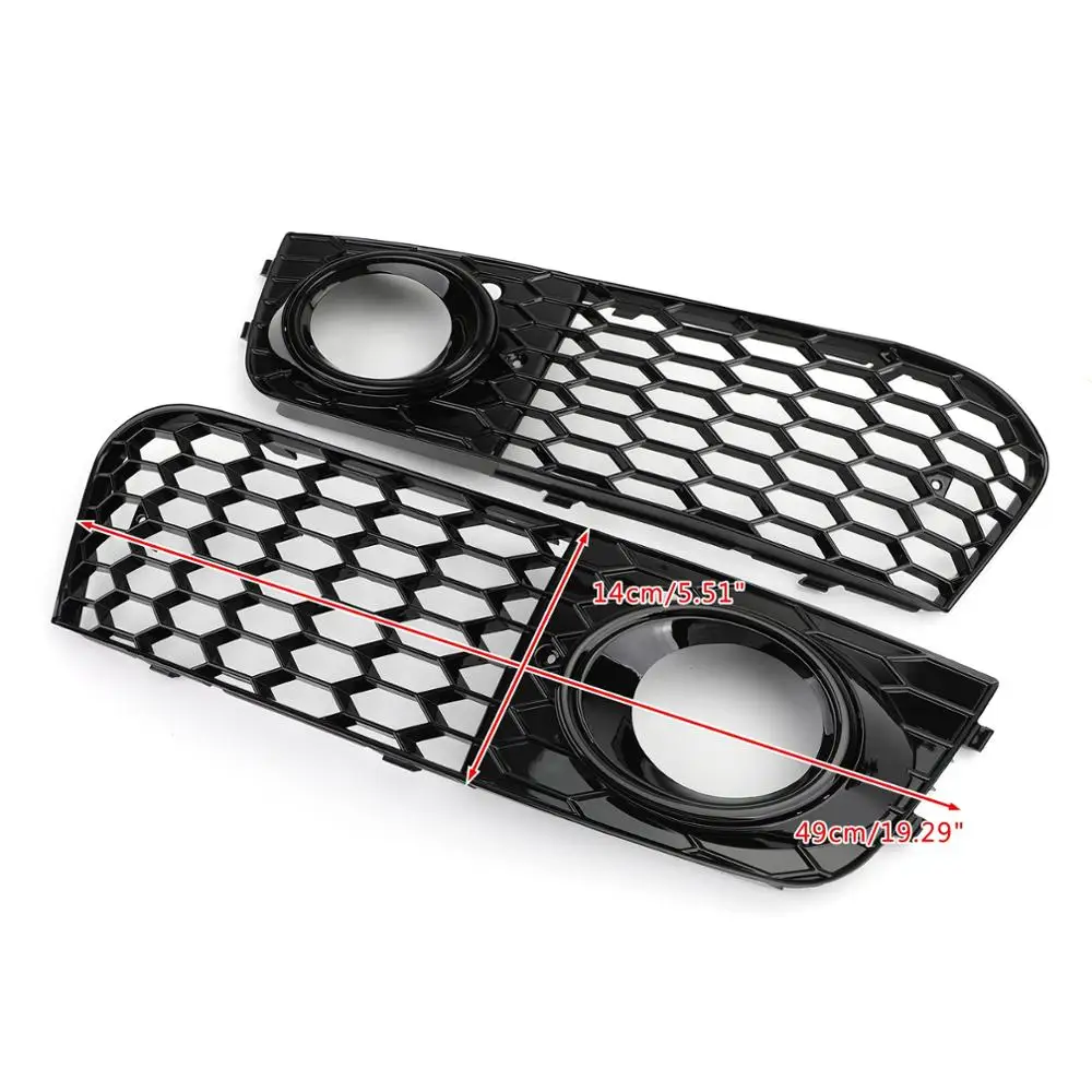 Rejilla antiniebla de panal para Audi A4 B8 y RS4 (2009-2012) - imagen 4