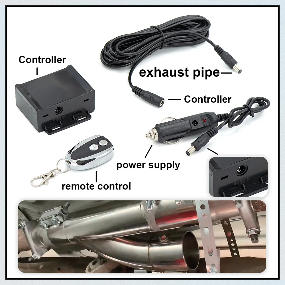KYR válvula derivación escape eléctrica corte electrónico mando remoto - imagen 5