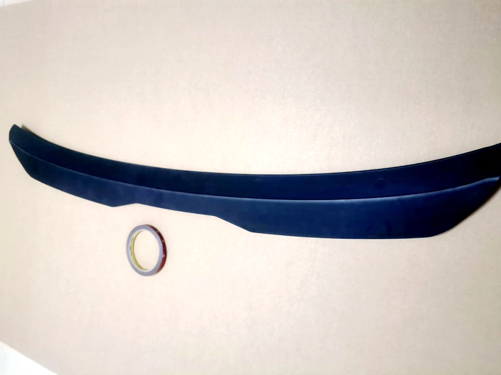 Unversival para Seat Leon 5F de 2012 a 2020 alerón Material ABS de alta calidad alerón negro brillante estilo de coche alerón ala - imagen 5