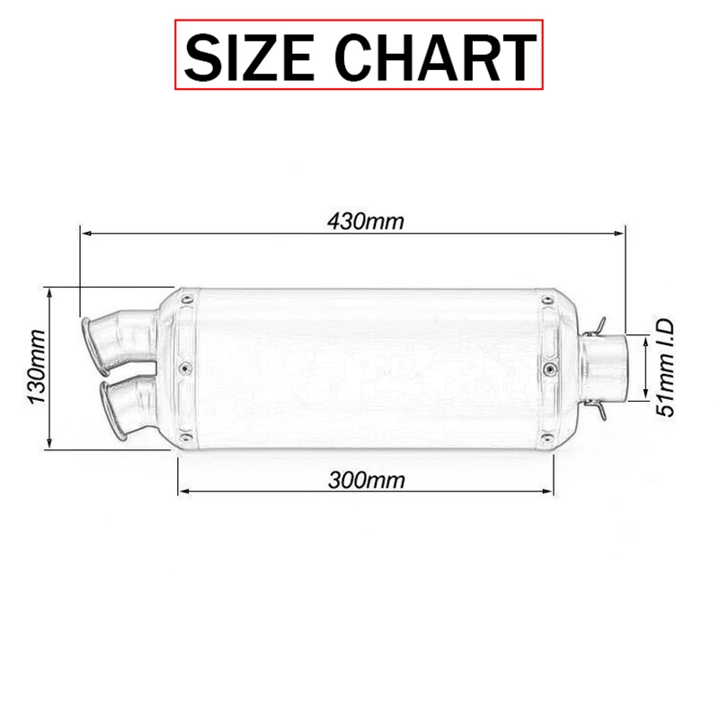 Silenciador DB Killer 51 mm – BMW G310R, R1200GS y Kawasaki Z1000 - imagen 2