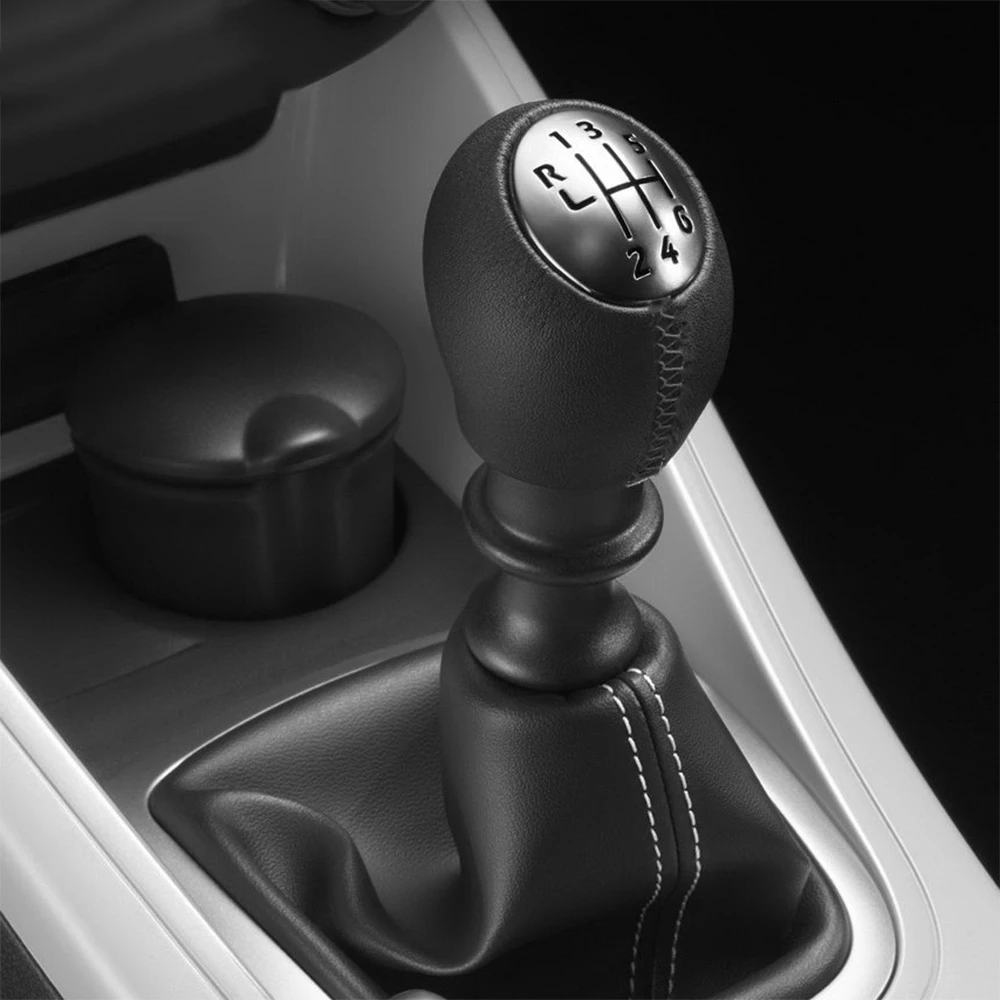 Perilla palanca cambios 6 velocidades cuero para Renault Megane MK3