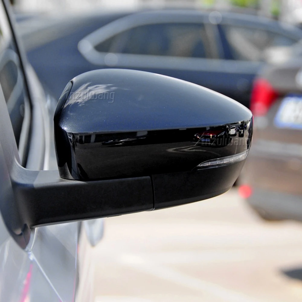 Tapa espejo retrovisor lateral ABS Volkswagen Polo 6R/6C negra