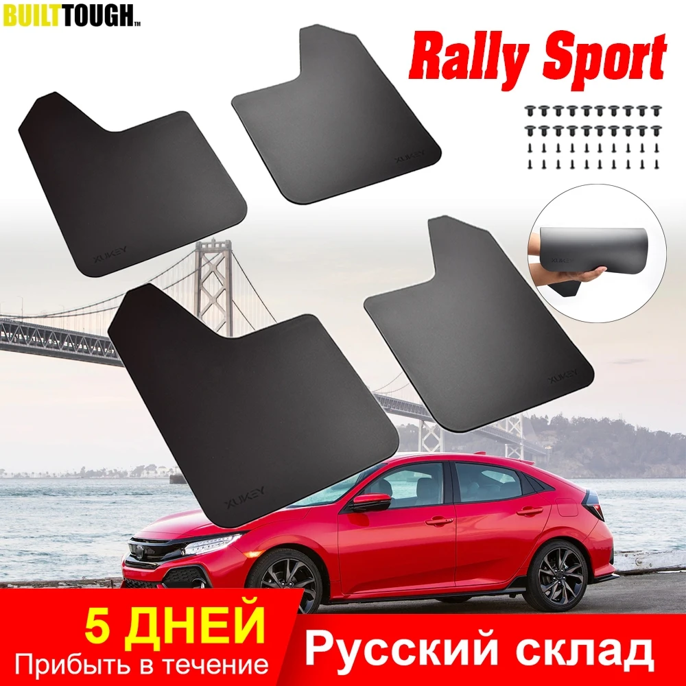 Kit Guardabarros Universales Rally Sport Delanteros Traseros
