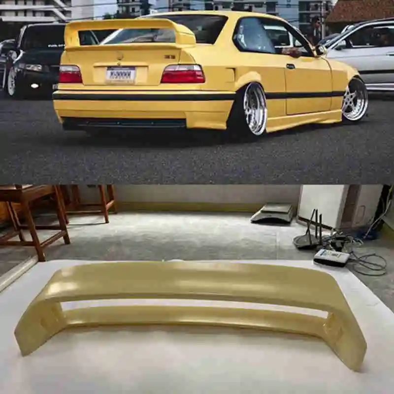 Spoiler GT estilo BMW E36 M3 Coupé 1990-2000 ABS sin pintar - imagen 5