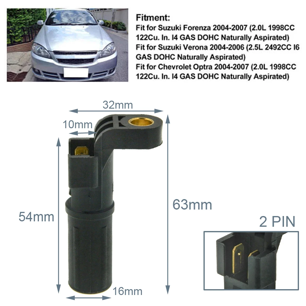 Sensor velocidad ZF4HP16 para Suzuki Forenza 2.0L - imagen 3