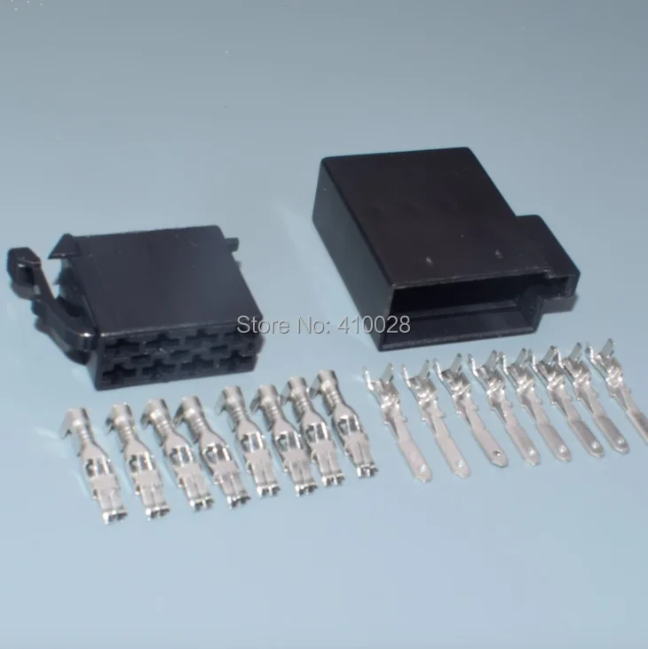 Conector bocina ISO 8 pines para VW – clavija audio macho hembra 3,5mm - imagen 2