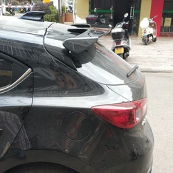 Alerón trasero ABS negro brillante para Mazda 3 Axela 2014-2017