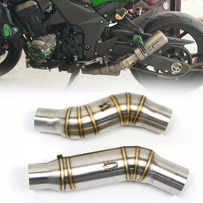 Tubo intermedio de escape para Kawasaki Z1000 2010-2020 - imagen 3
