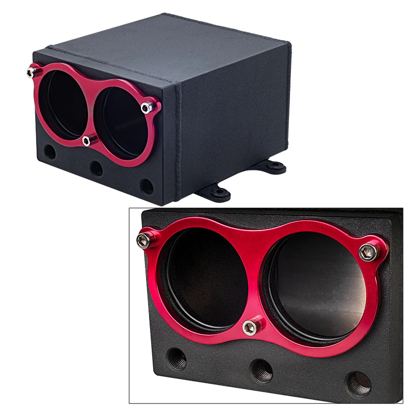 Bomba aceite racing 044 Billet negra 60mm doble puerto - imagen 5