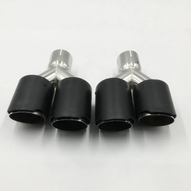 Puntas de escape universales 63/89 mm de carbono para Akrapovic - imagen 4