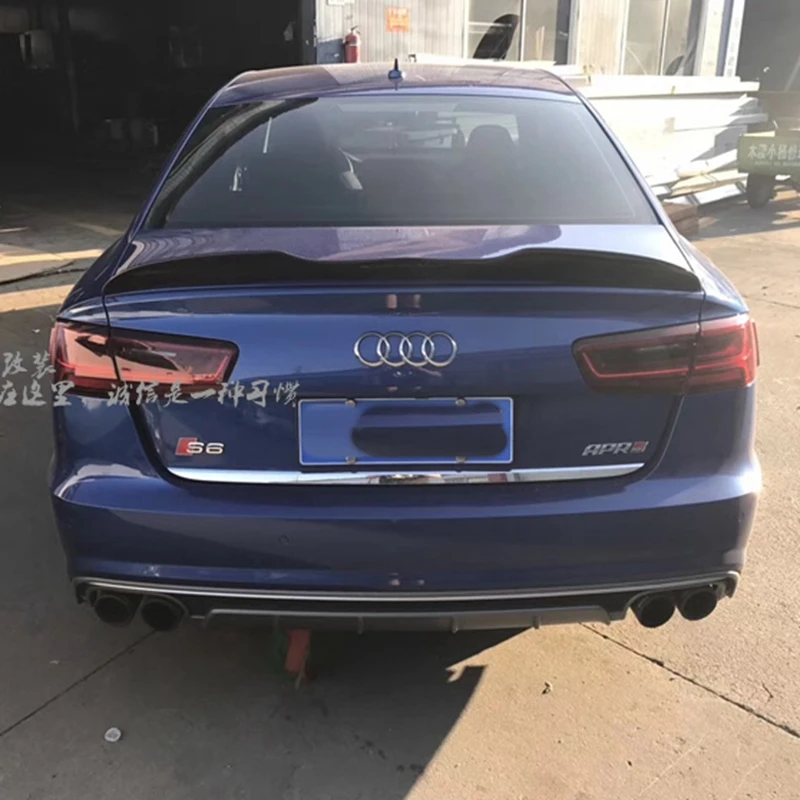 Alerón trasero fibra de carbono PSM Audi A6 C7 Sedan 2012-2015 - imagen 3