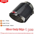 Straight slilver1pcs