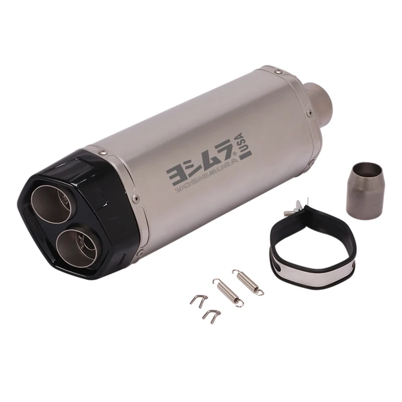 Escape Yoshimura silenciador doble salida – Kawasaki ER6N Z900 KTM Duke - imagen 5