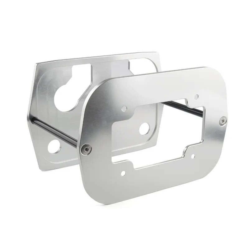 Soporte de batería Optima en aluminio pulido mecanizado - imagen 4