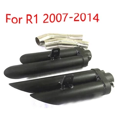 Silenciador escape doble salida Yamaha R1 YZF-R1 2004-2014