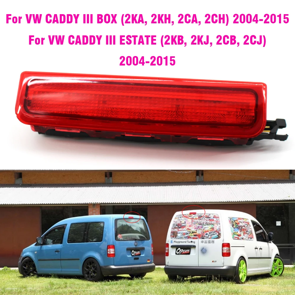 Tercera luz de freno LED 2K0945087C – VW Caddy 2004-2015