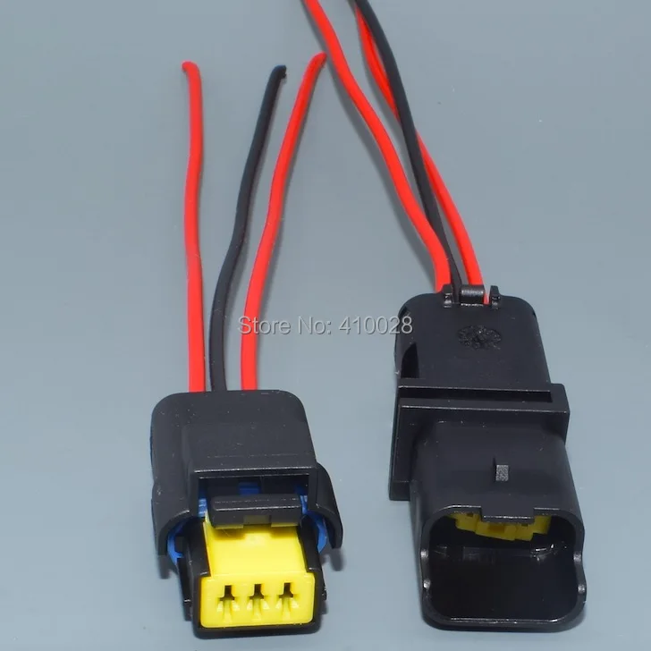 Conector automotriz Shhworldsea de 3 pines