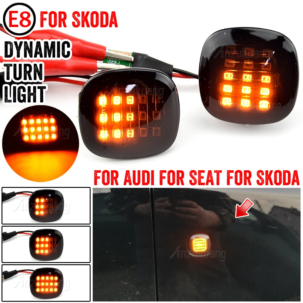 Intermitente dinámico LED Skoda Fabia/Octavia/Roomster/Rapid - imagen 2