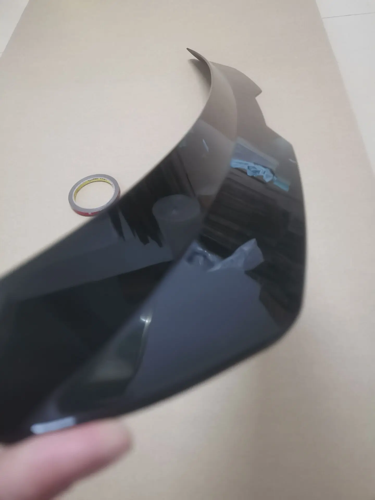 Alerón trasero de fibra de carbono estilo maxton negro brillante para Volkswagen Golf 5 MK5 R32 GTI R 2006 2007 2008 2009 - imagen 5