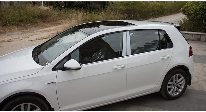 Alerón trasero ABS Golf 7 - detalle