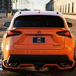 Alerón de techo Lexus NX200/NX200T/NX300H sin pintar ABS