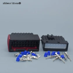 Shhworldsea conector eléctrico hembra impermeable de 16 vías, 2,8 mm