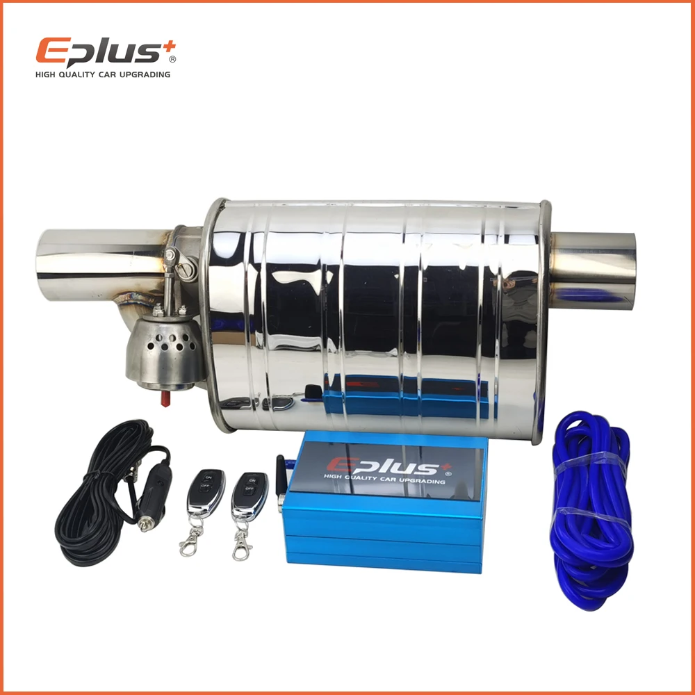 EPLUS válvula de escape de vacío con silenciador variable inoxidable