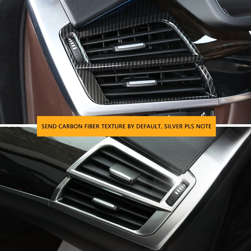 Moldura de ventilación lateral efecto carbono para BMW X5/X6 F15/F16 - imagen 5