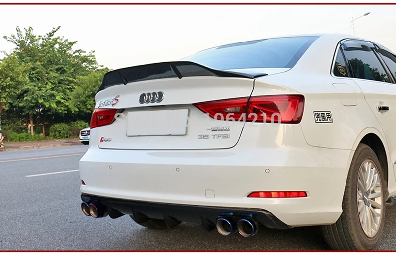 Alerón trasero carbono Audi A3/S3 4p (2014-2020) - imagen 5