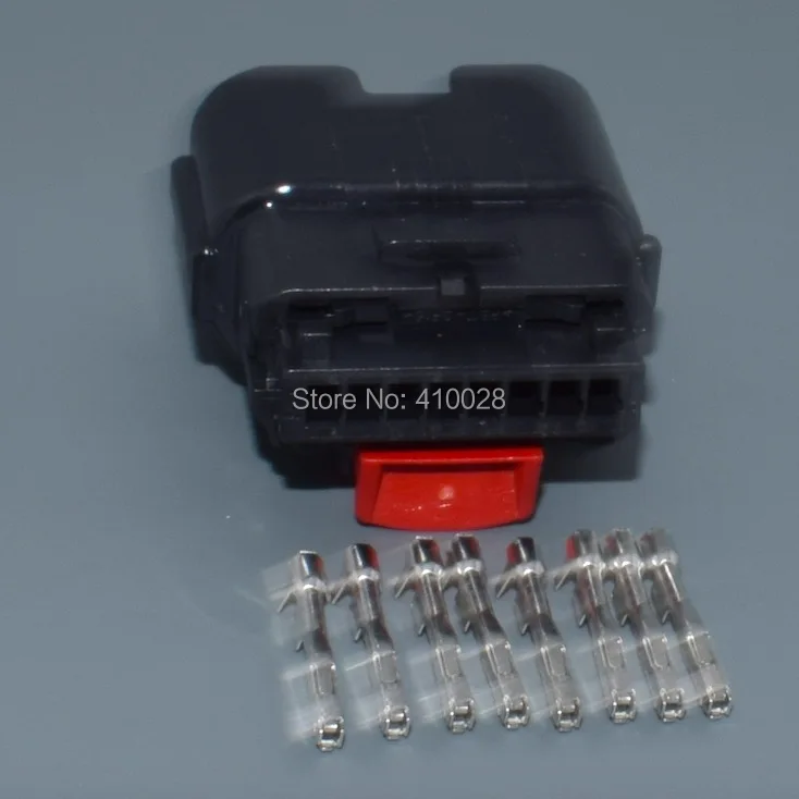 Shhworldsea Conector eléctrico estanco MX64 hembra de 8 pines - imagen 4