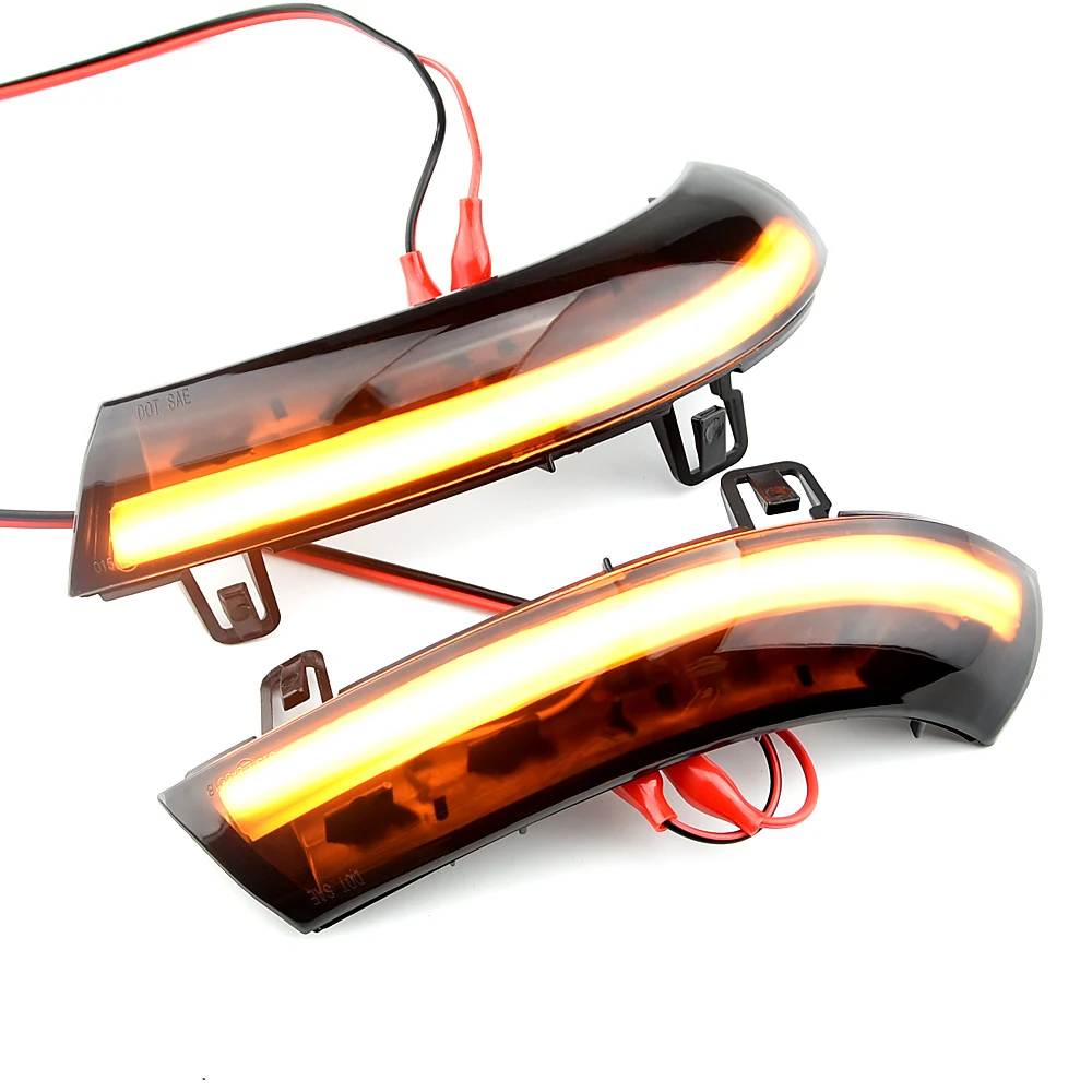Intermitente LED espejo lateral dinámico efecto agua – VW Passat Jetta - imagen 5