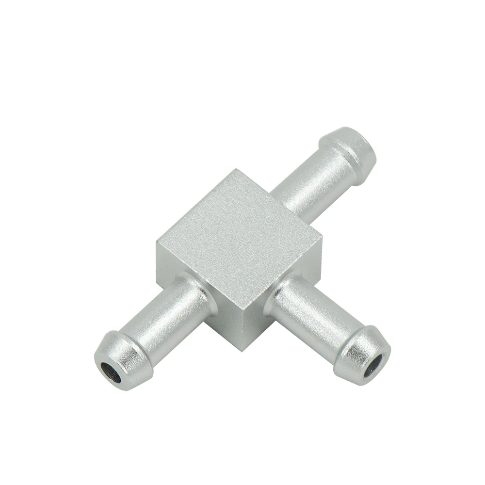 Conector en T de vacío de aluminio de 6 mm y 3 vías - imagen 2
