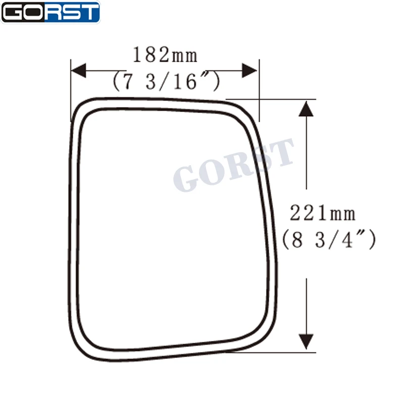 Espejo retrovisor exterior para Toyota Hiace H200 - imagen 3