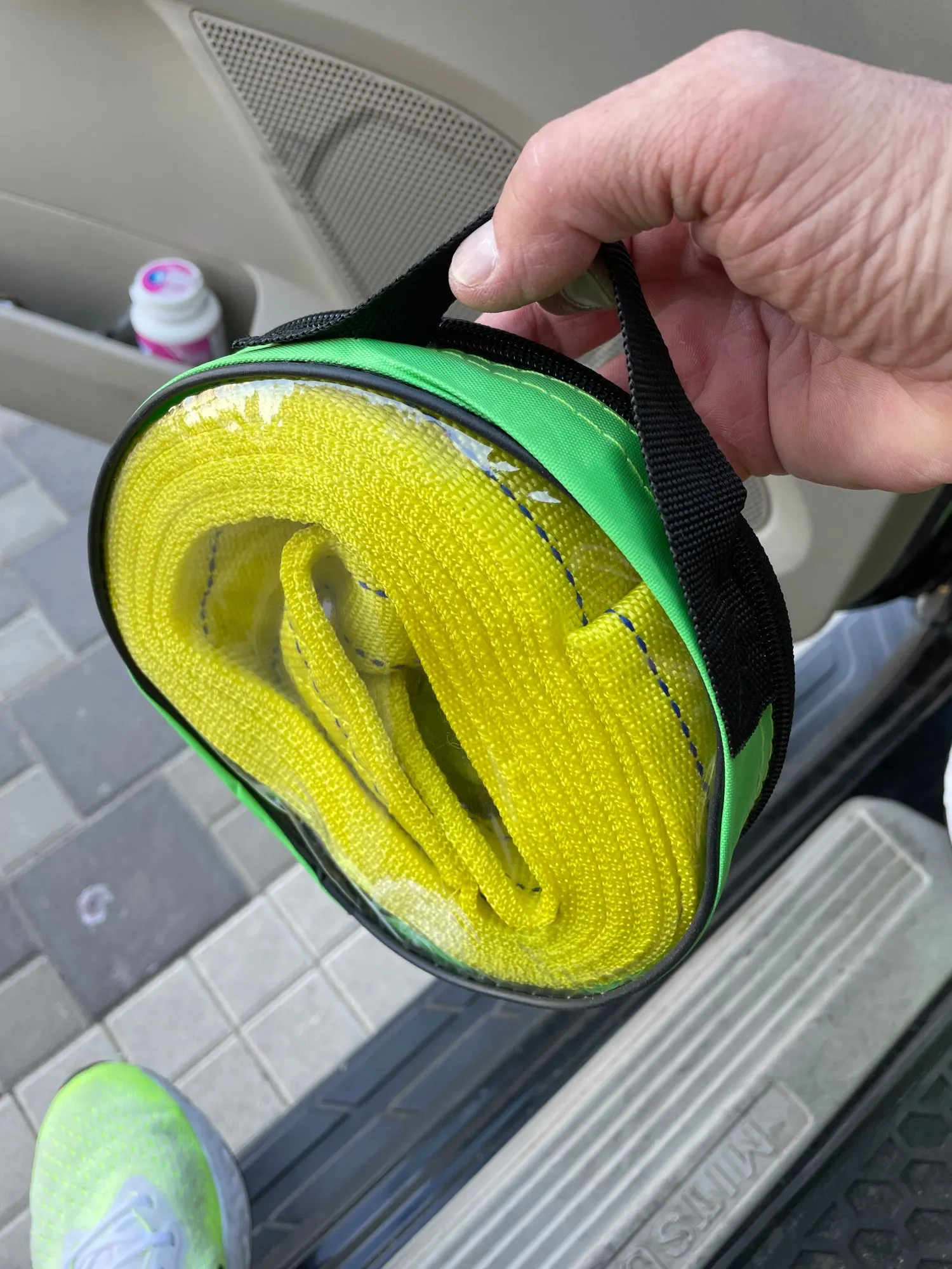 Cable remolque y ganchos correa tracción para recuperación todoterreno - imagen 4