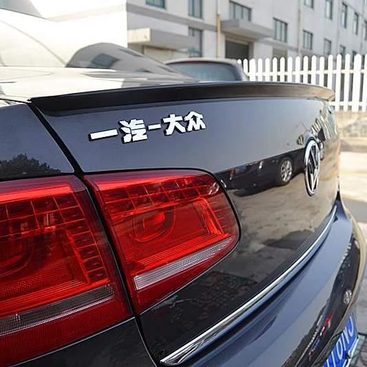 Alerón trasero de ABS negro brillante para Volkswagen Passat B7 - imagen 3