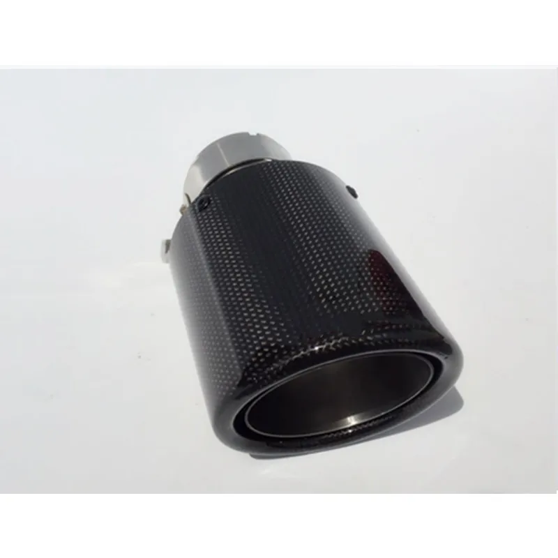 Silenciador trasero universal fibra de carbono 63-101mm - escape coche - imagen 3