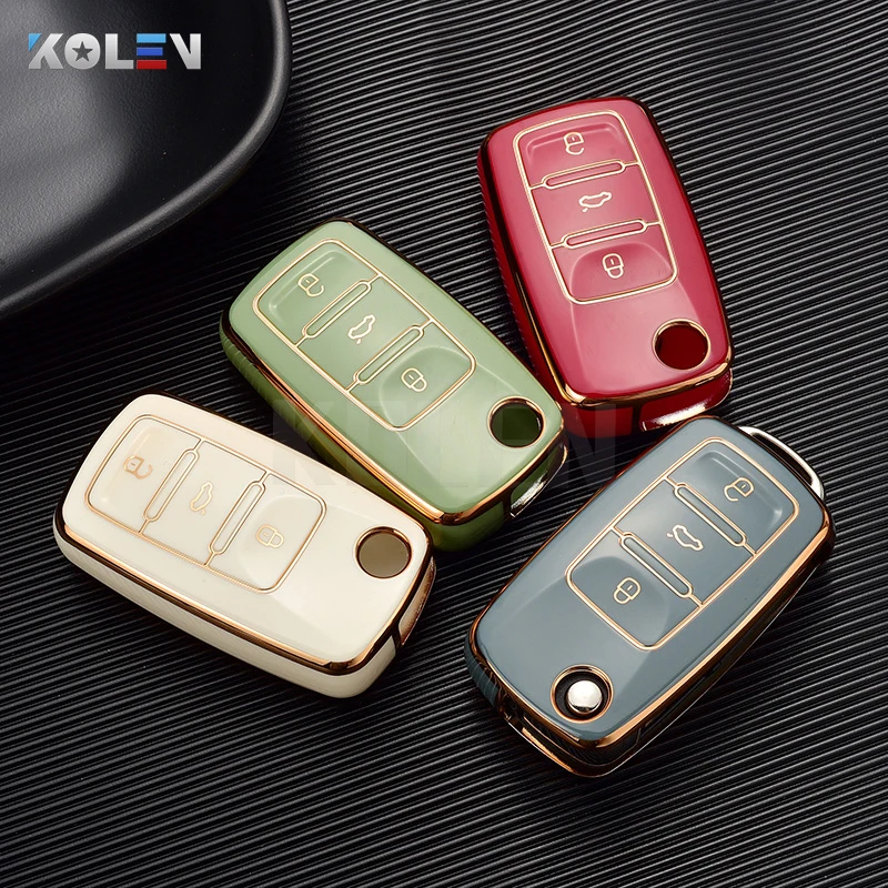 Funda llave coche VW Seat Skoda – Golf Polo Tiguan Passat - imagen 3