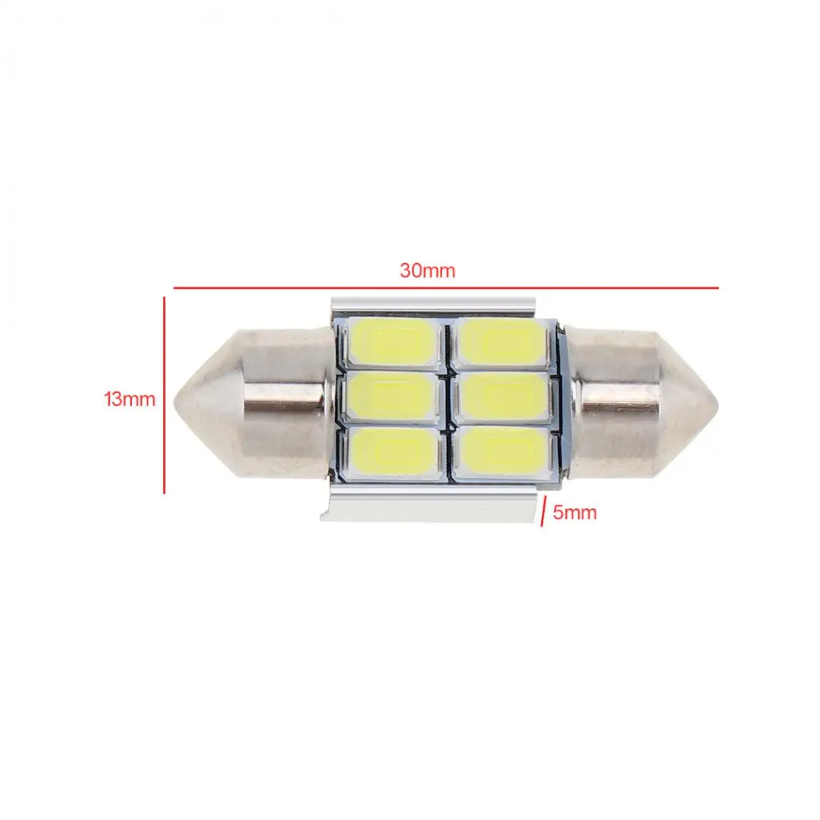 Bombillas LED SMD blancas para interior coche – Luz lectura 12V - imagen 2