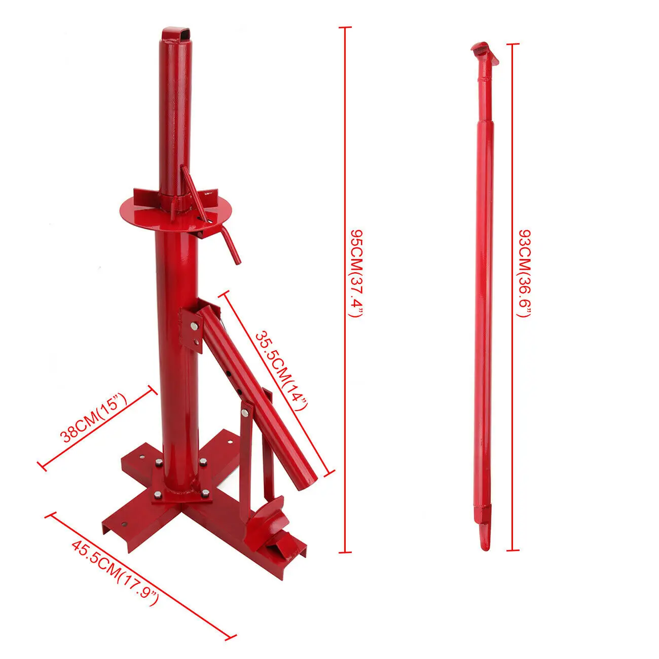 Samger desmontadora neumáticos manual para coche moto camión furgoneta - imagen 2
