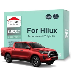 Kit bombillas LED interior Canbus – Toyota Hilux AN120 AN130 2016-2023